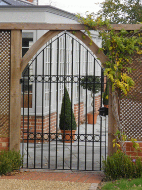 Large Arched Top Gate