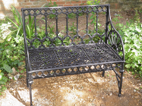 restored garden seat